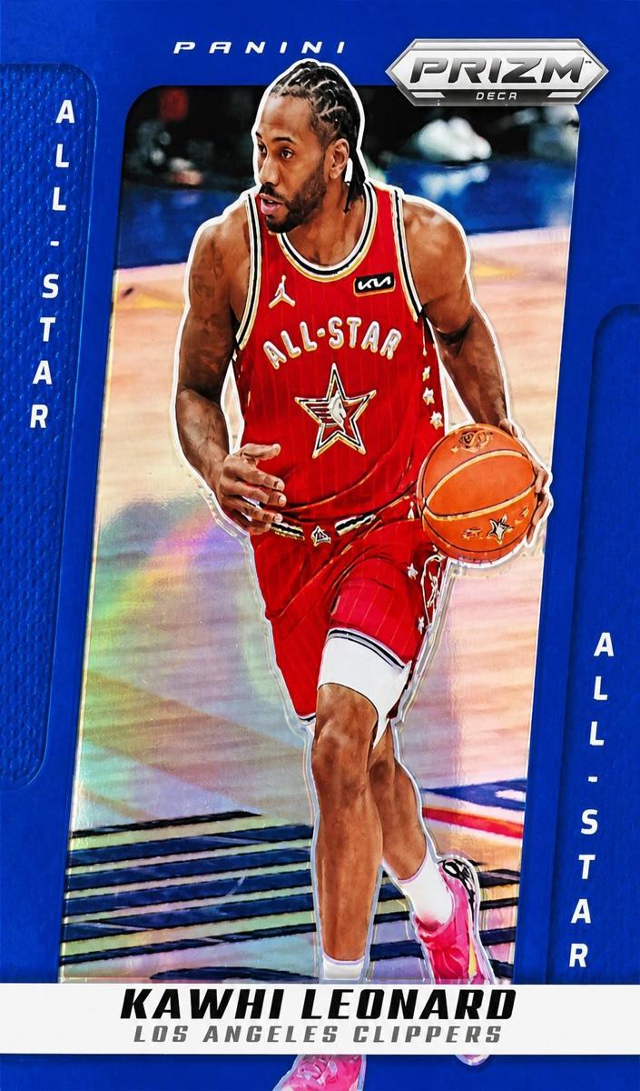 2024 Panini Prizm Deca Basketball Blue Kawhi Leonard #262