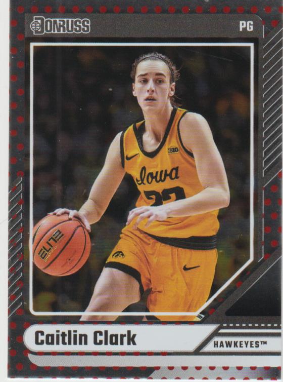 2024 Panini Caitlin Clark Collection Basketball Dot Caitlin Clark #4 CGC 10