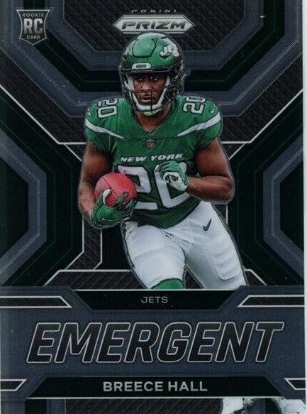 2022 Panini Prizm Football Breece Hall #E-11 PSA 8.5