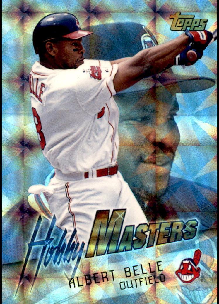 1997 Topps Baseball Albert Belle #HM4 PSA 8