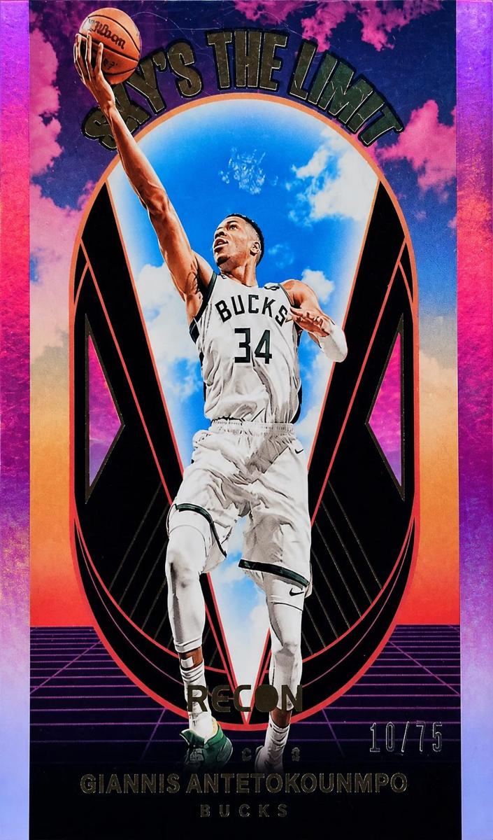 2023 Panini Recon Basketball Purple Giannis Antetokounmpo #1