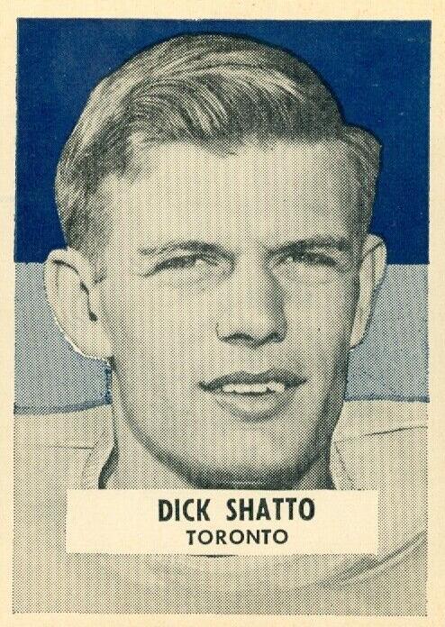 1959 Wheaties CFL Football Dick Shatto #NNO