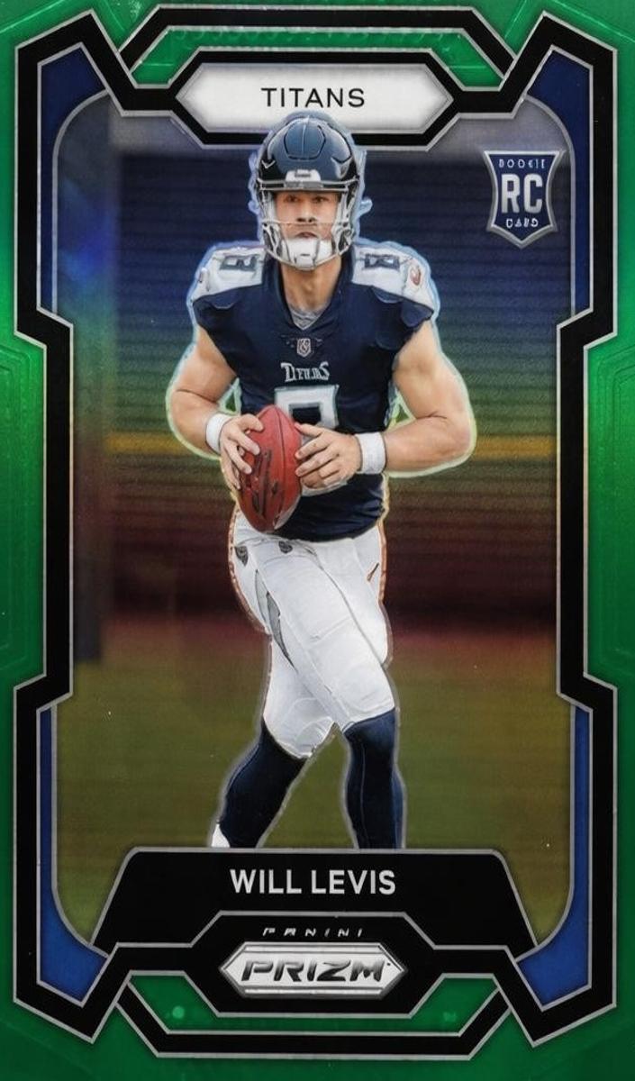 2023 Panini Prizm Football Green Will Levis #397