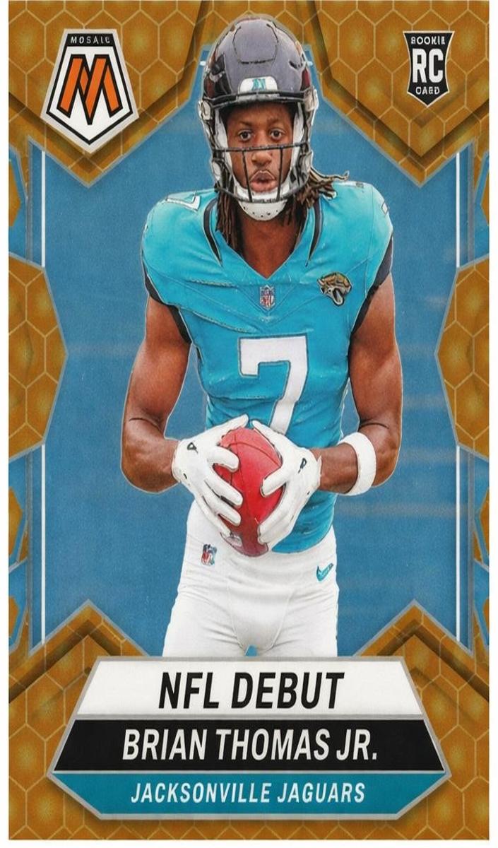 2024 Panini Mosaic Football Honeycomb Brian Thomas Jr. #282