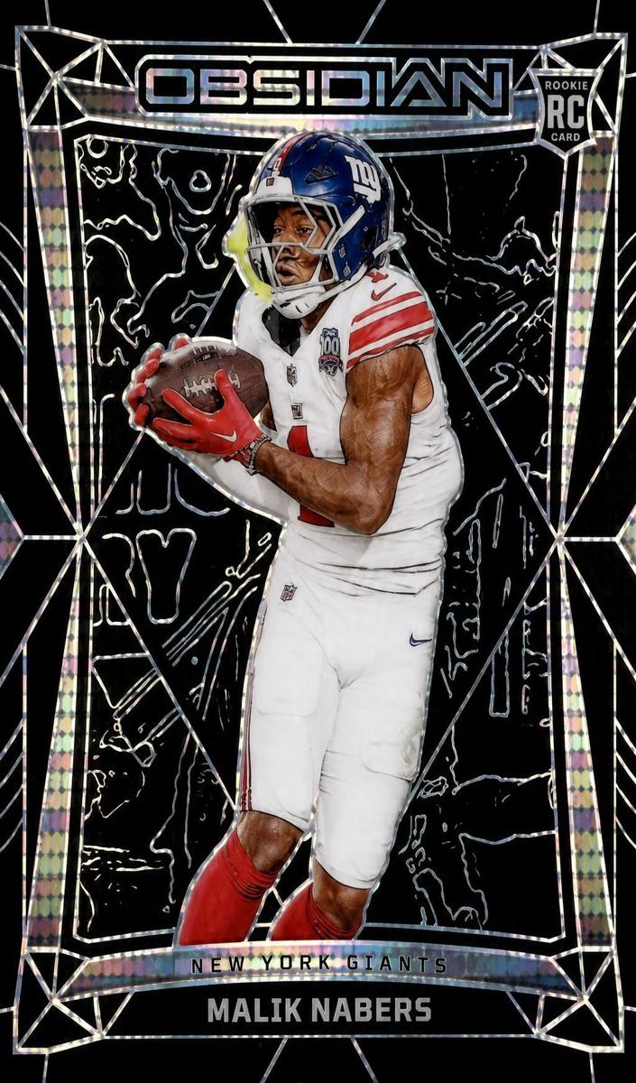 2024 Panini Obsidian Football International Malik Nabers #147 PSA 10