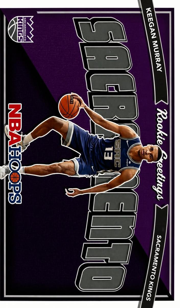 2022 Panini Hoops Basketball Keegan Murray #4 PSA 9