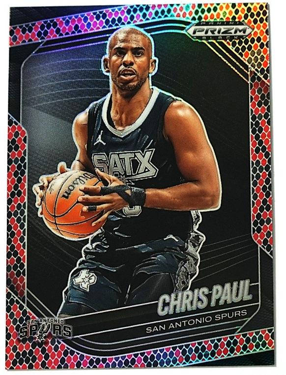 2024 Panini Prizm Black Basketball Snakeskin Chris Paul #16