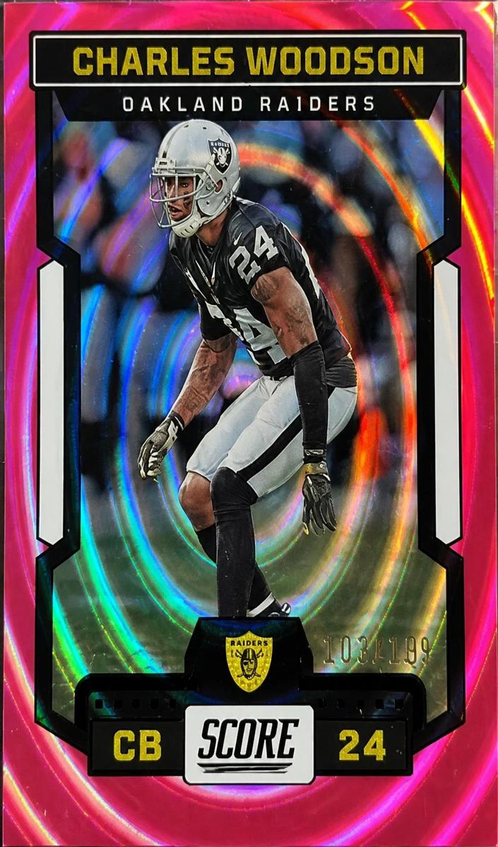 2023 Panini Score Football Ellipse Charles Woodson #142 SGC 9.5