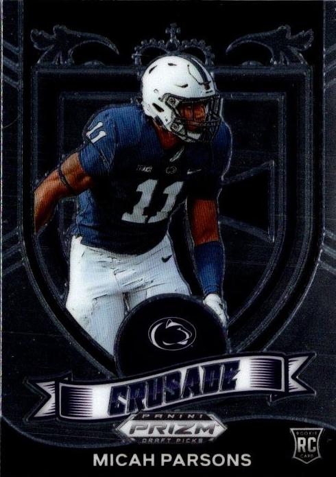 2021 Panini Prizm Draft Picks Football Micah Parsons #175
