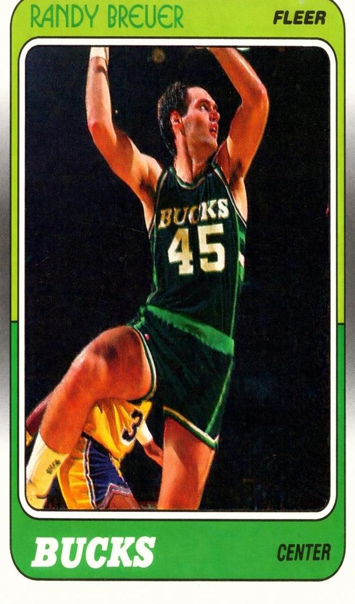 1988 Fleer Basketball Randy Breuer #73