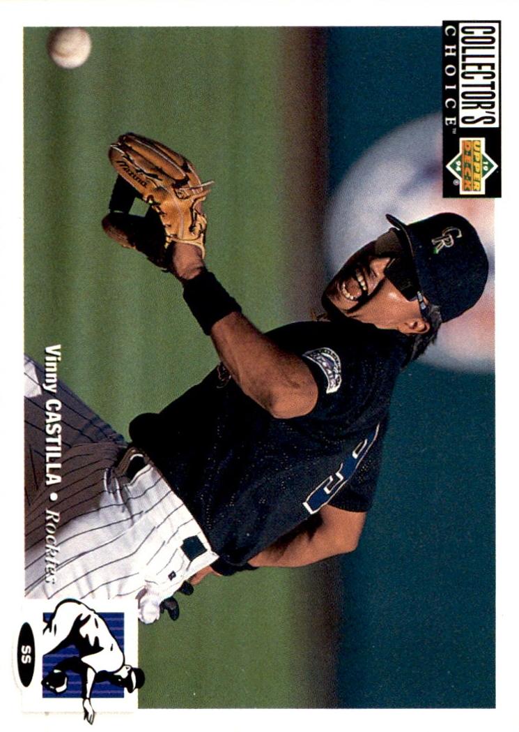 1994 Upper Deck Collector's Choice Baseball Vinny Castilla #74