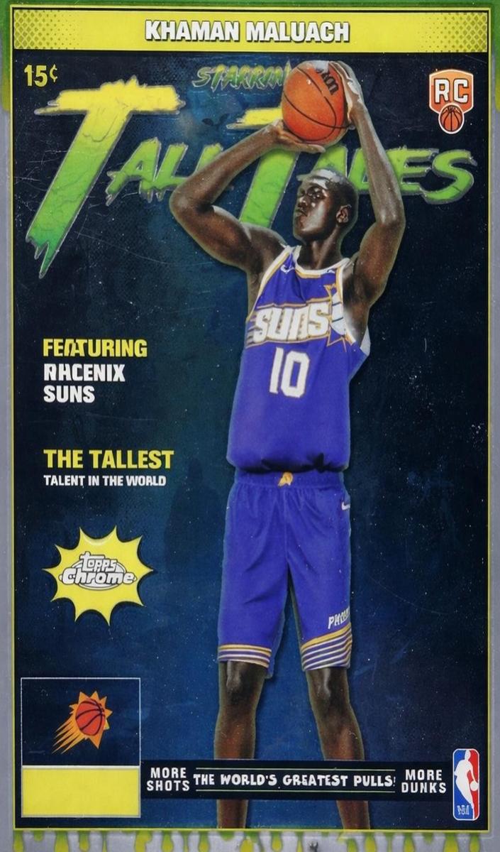 2025 Topps Chrome Basketball Khaman Maluach #TT-17