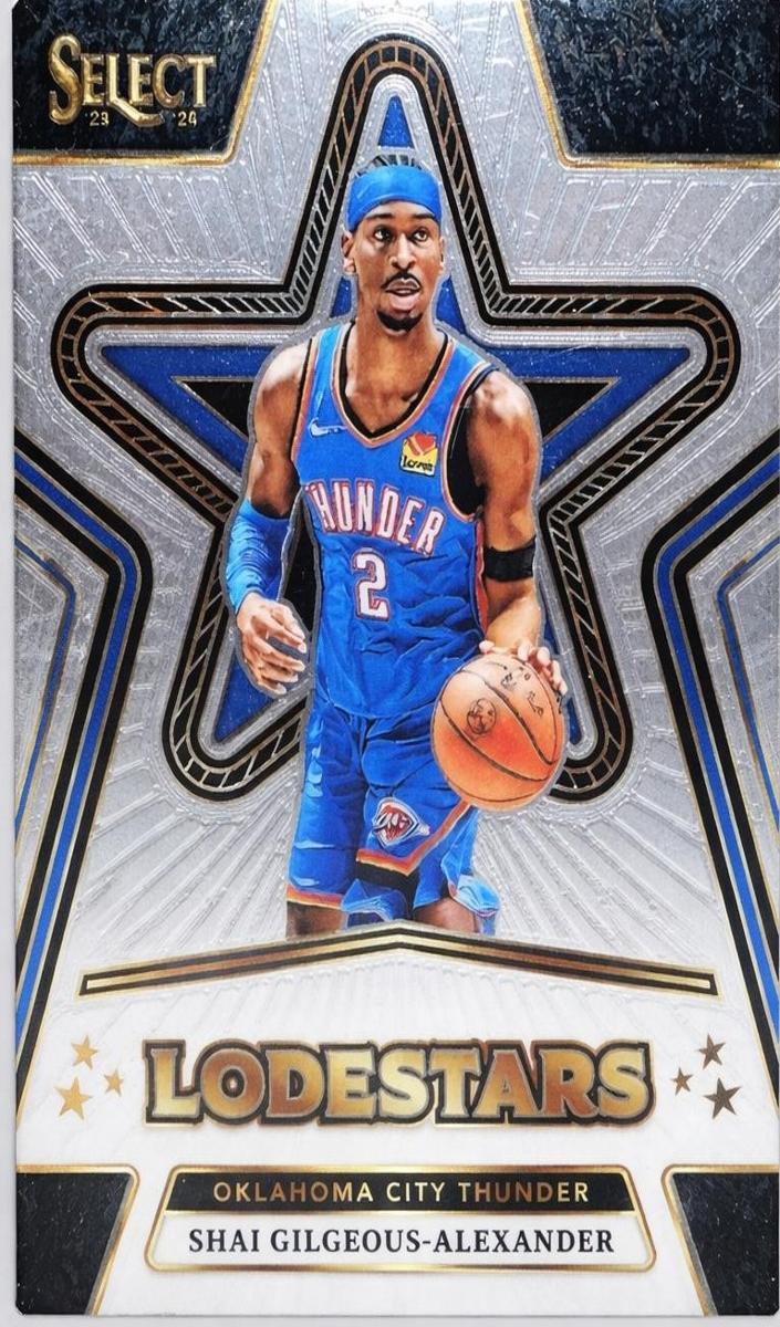 2024 Panini Select Basketball Silver Shai Gilgeous-Alexander #8