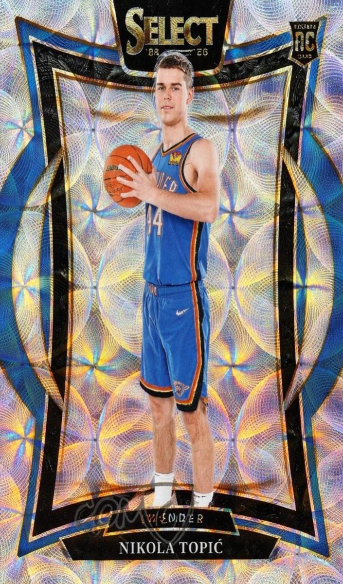 2024 Panini Select Basketball Scope Nikola Topic #89