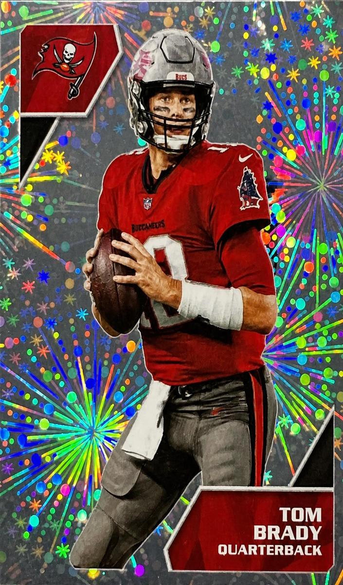 2020 Panini Sticker & Card Collection Football Tom Brady #472 PSA 7