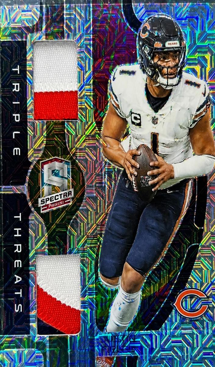 2023 Panini Spectra Football Meta Justin Fields #TT-JFI