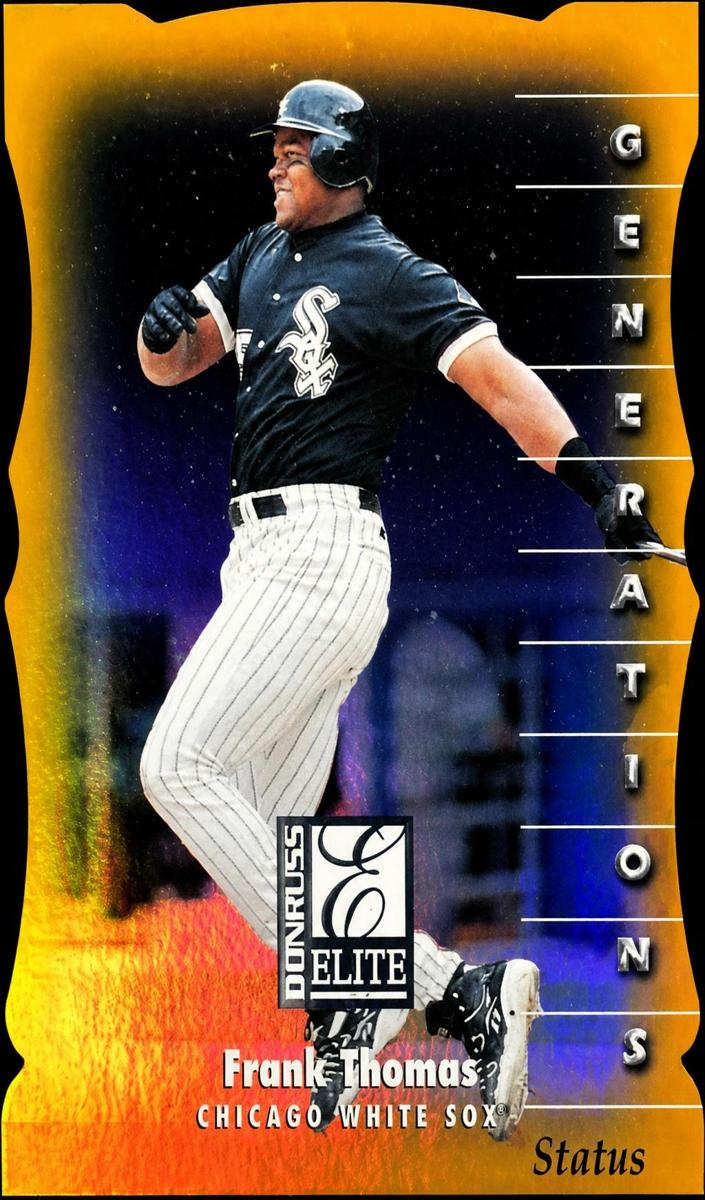 1998 Donruss Elite Baseball Frank Thomas #119 BGS 8.5