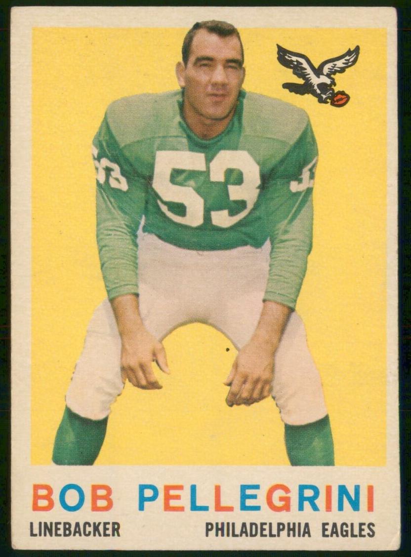 1959 Topps Football Bob Pellegrini #16