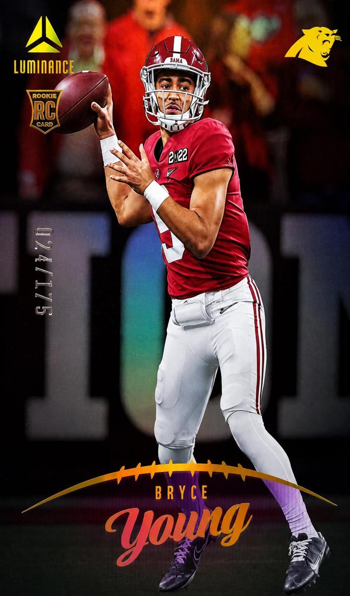 2023 Panini Luminance Football Purple Bryce Young #175
