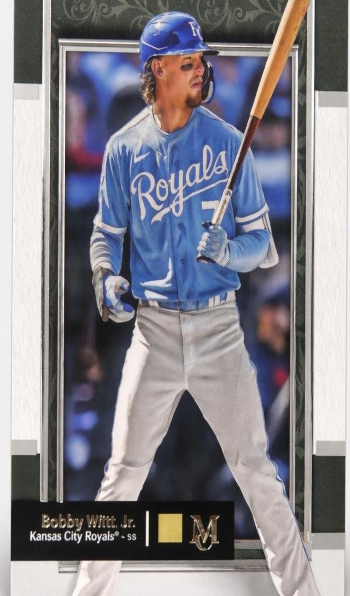 2024 Topps Museum Collection Baseball Bobby Witt Jr. #3 PSA 9