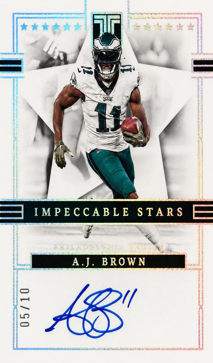 2023 Panini Impeccable Football Silver A.J. Brown #13