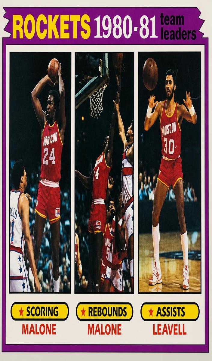 1981 Topps Basketball Houston Rockets #52 PSA 10