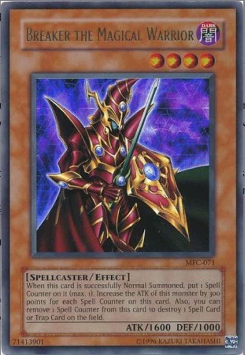 2003 Yu-Gi-Oh! Magician's Force Breaker the Magical Warrior #MFC-071