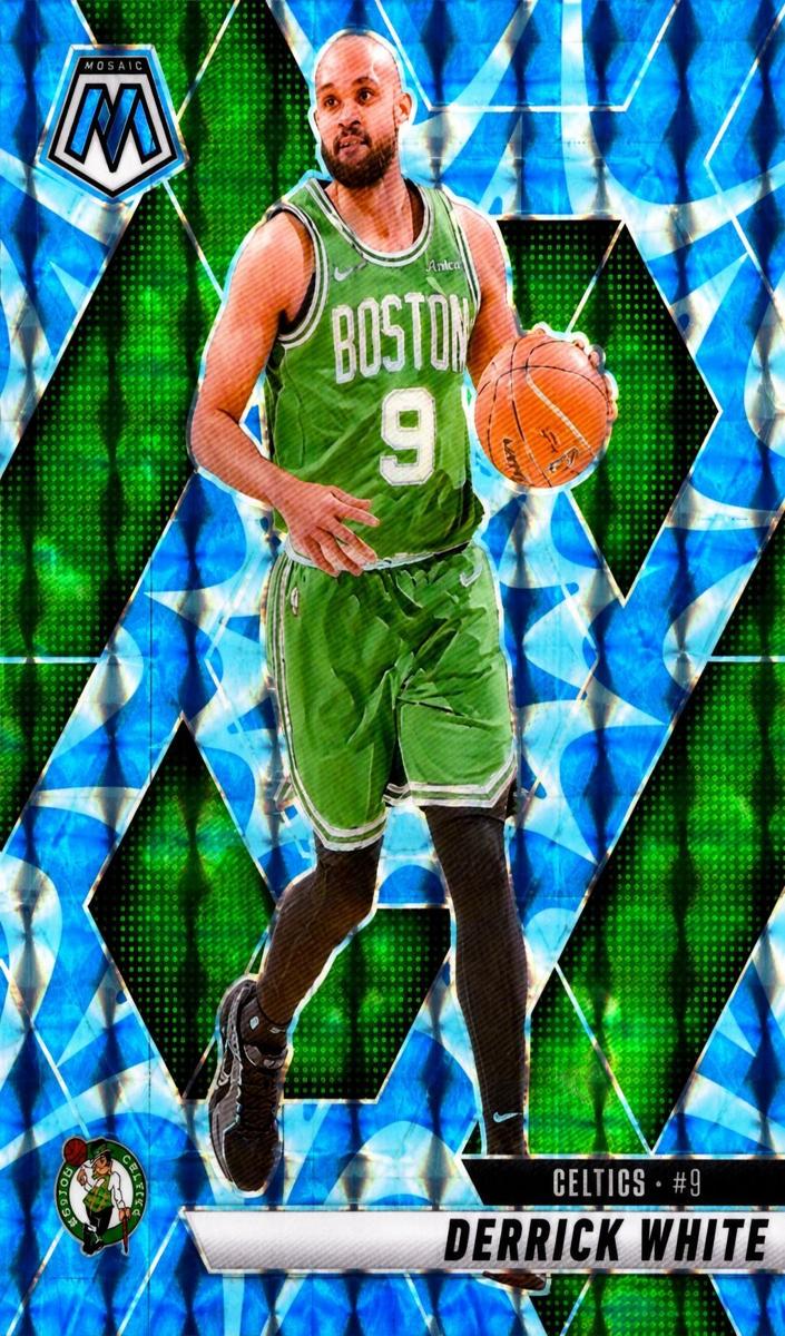 2024 Panini Mosaic Basketball Reactive Blue Derrick White #66