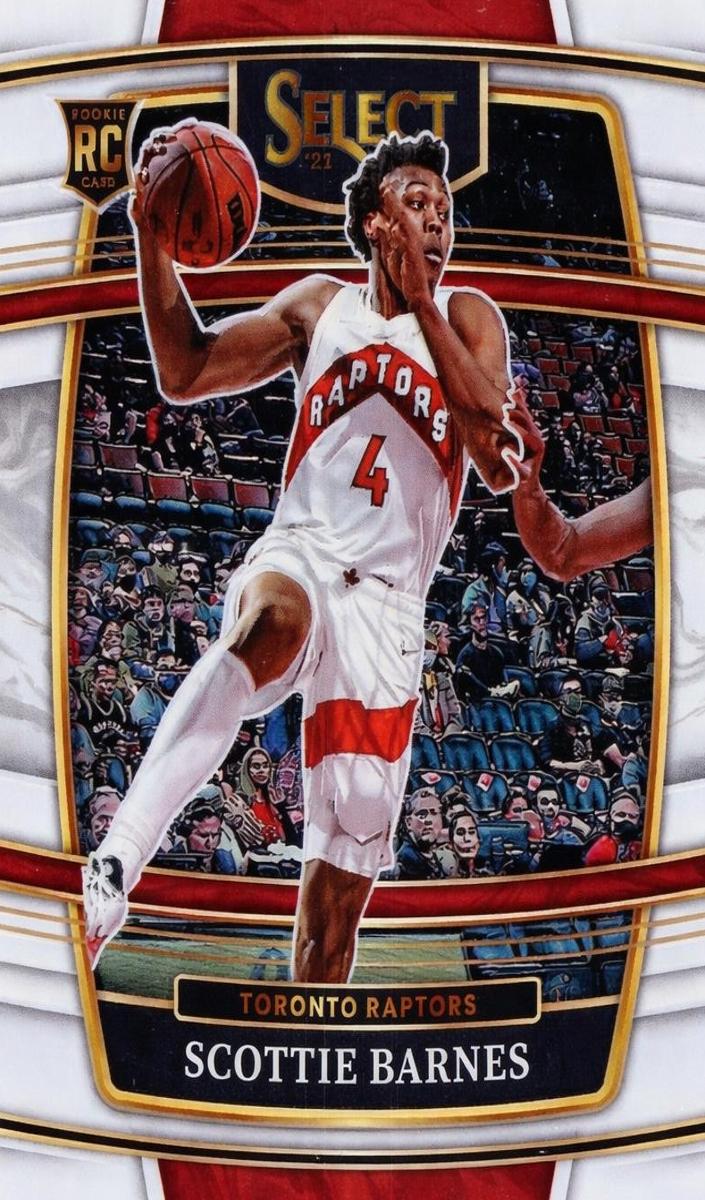 2021 Panini Select Basketball Silver Scottie Barnes #74 SGC 8.5