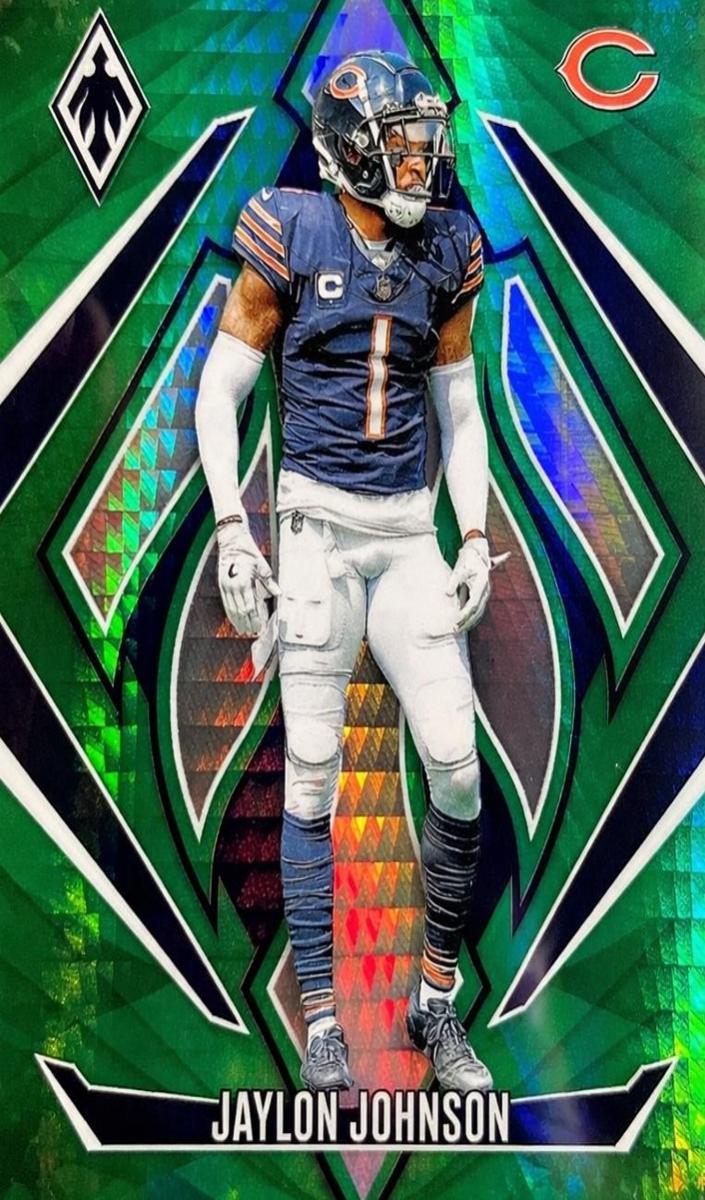 2024 Panini Phoenix Football Green Hyper Jaylon Johnson #78