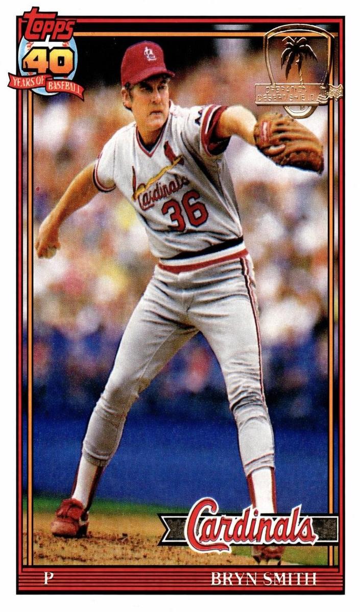 1991 Topps Baseball Bryn Smith #743
