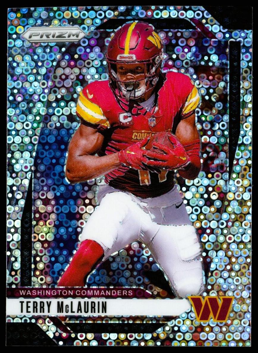 2024 Panini Prizm Football No Huddle Terry McLaurin #289 PSA 9