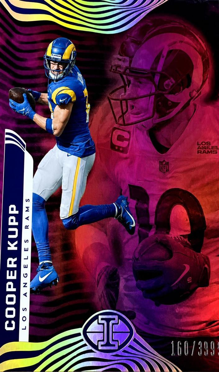 2022 Panini Illusions Football Trophy Collection Pink Cooper Kupp #54 PSA 9