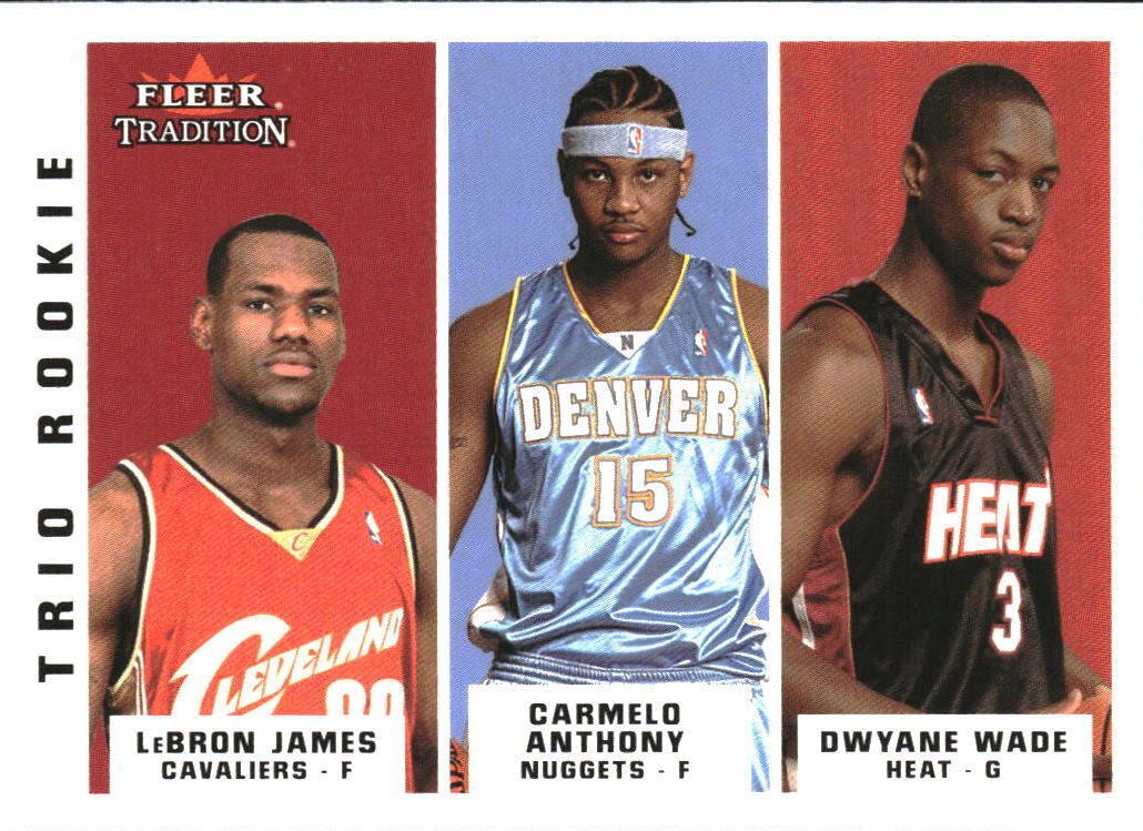2003 Fleer Tradition Basketball LeBron James #300 PSA 9