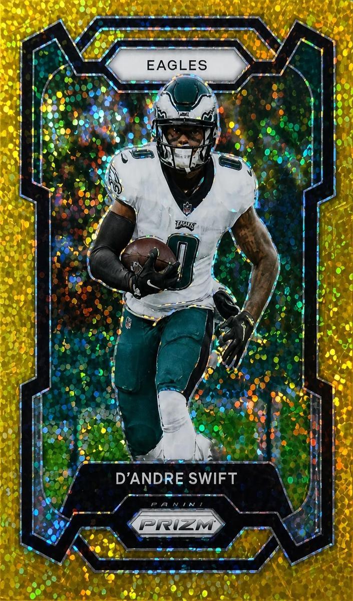 2023 Panini Prizm Football Gold Sparkle D'Andre Swift #237