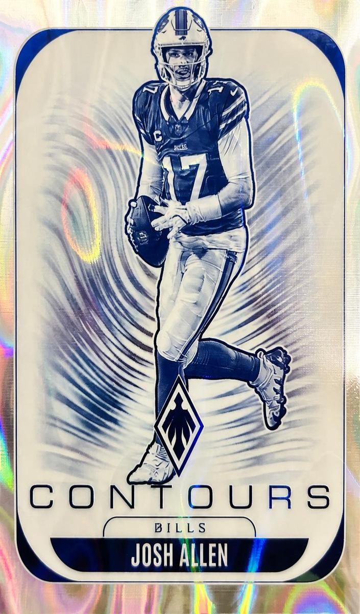 2025 Panini Phoenix Football Silver Lava Josh Allen #4