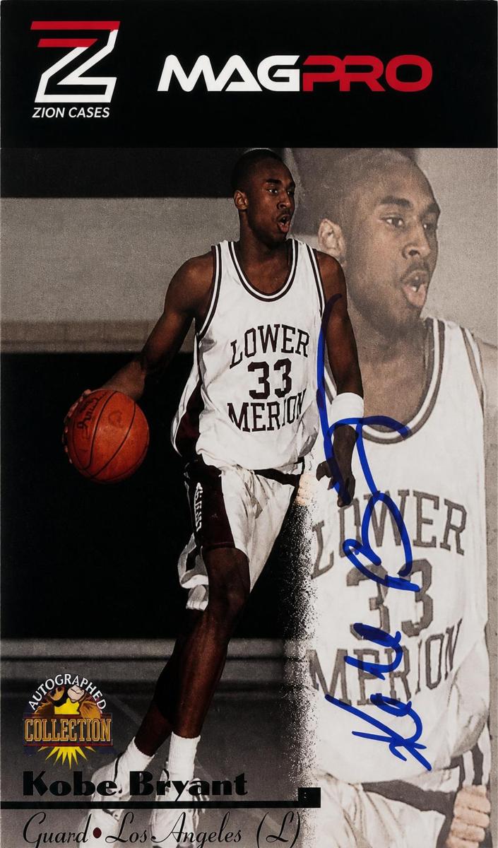 1996 Score Board Autographed Collection Basketball Kobe Bryant #NNO PSA 9