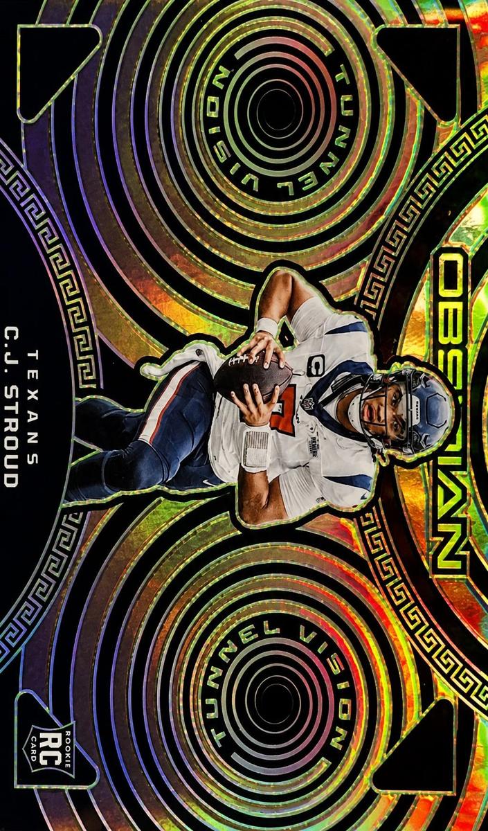 2023 Panini Obsidian Football Electric Etch Green C.J. Stroud #2