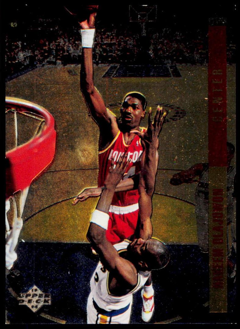 1993 Upper Deck SE Basketball Hakeem Olajuwon #G5