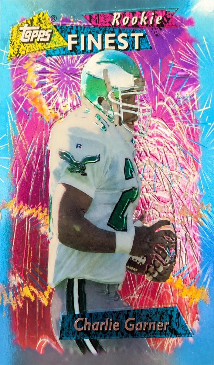 1995 Topps Finest Football Charlie Garner #82