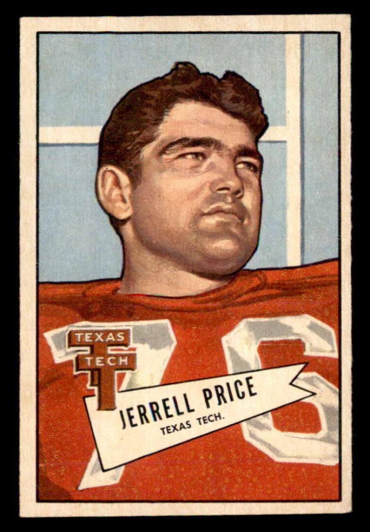 1952 Bowman Small Football Jerrell Price #49