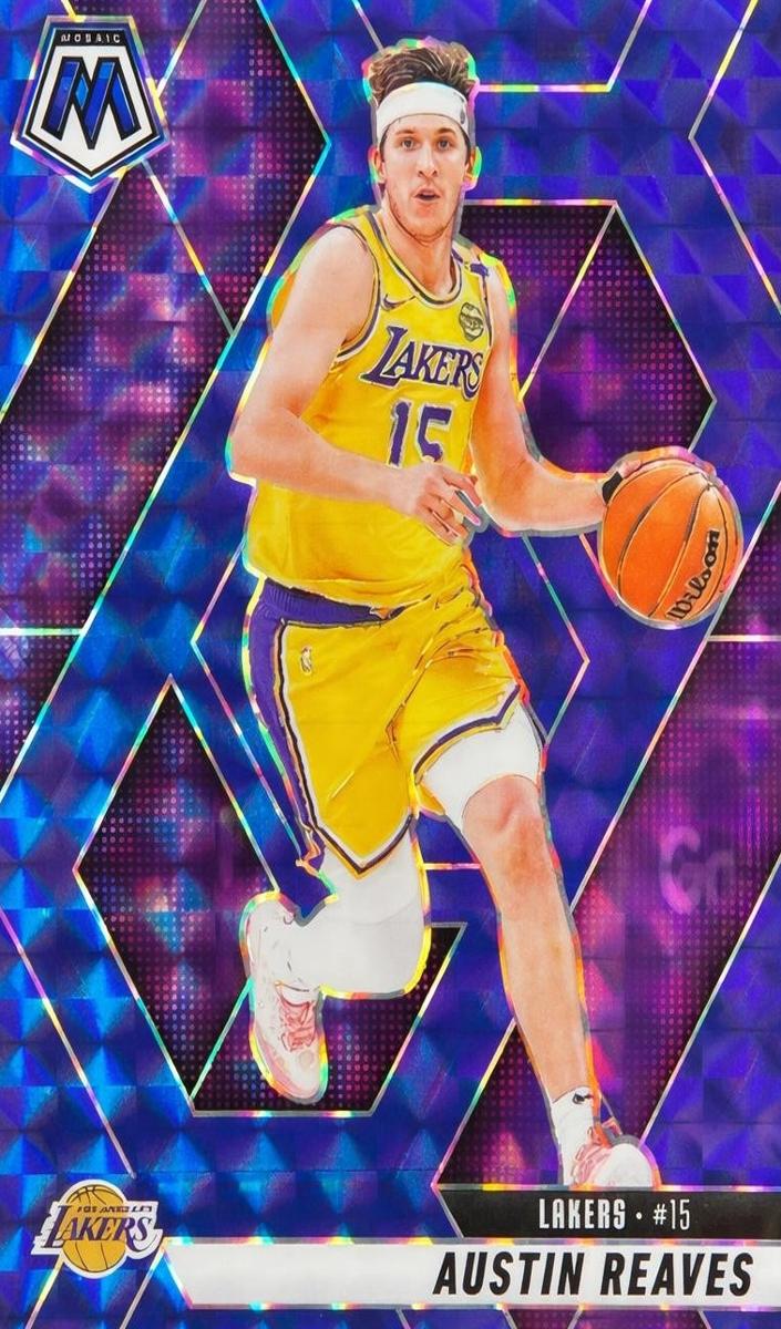 2024 Panini Mosaic Basketball Blue Austin Reaves #120