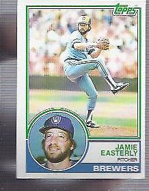 1983 Topps Baseball Jamie Easterly #528