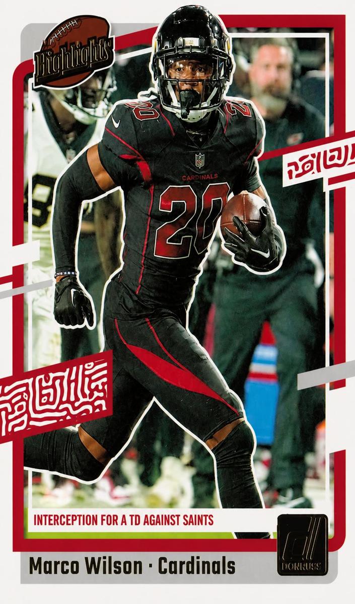 2023 Panini Donruss Football Marco Wilson #H-MW