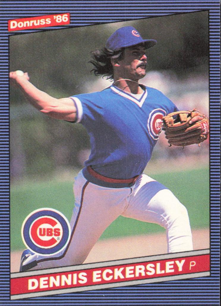 1986 Donruss Baseball Dennis Eckersley #239 PSA 10