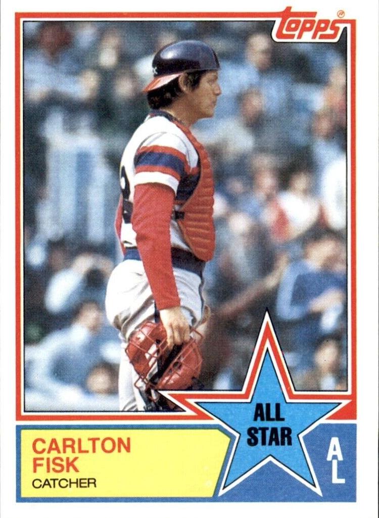 1983 Topps Baseball Carlton Fisk #393 PSA 9