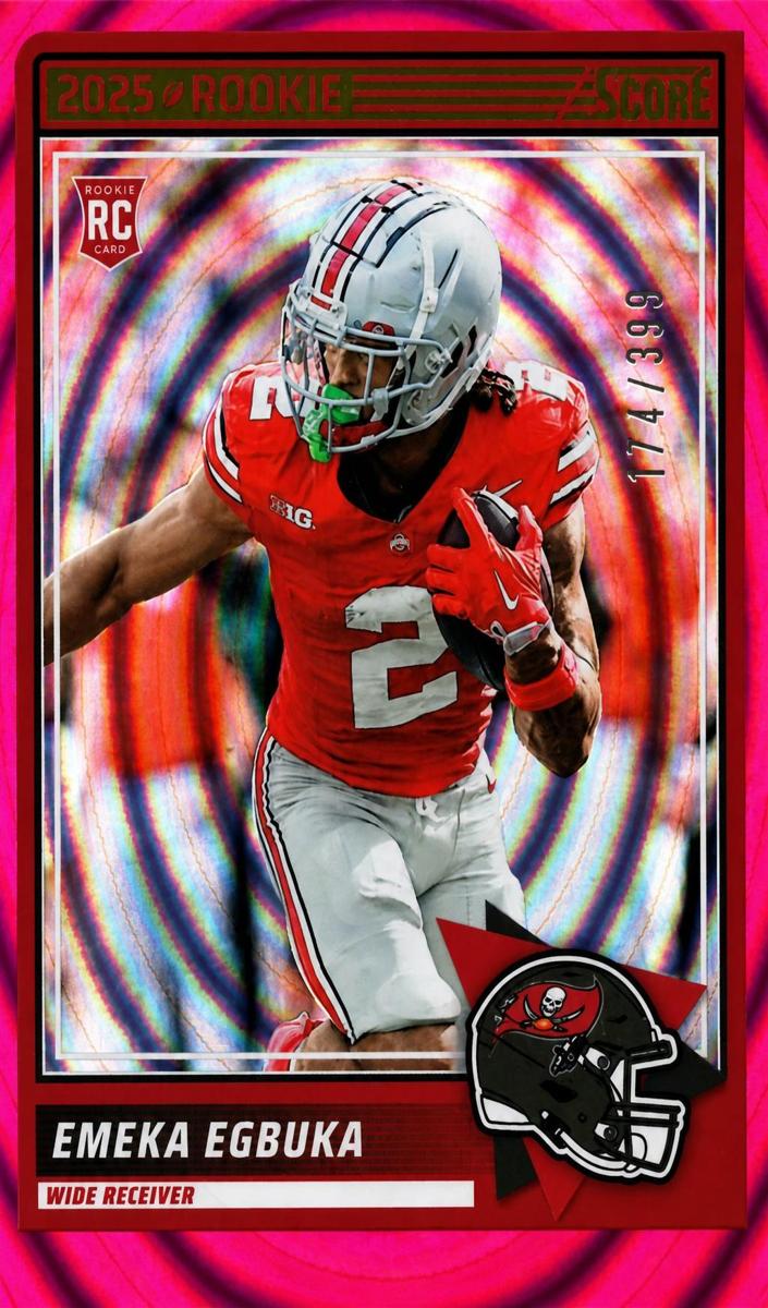 2025 Panini Score Football Ellipse Emeka Egbuka #2