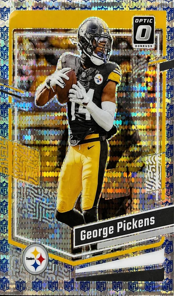 2023 Donruss Optic Football Shield George Pickens #160 PSA 9