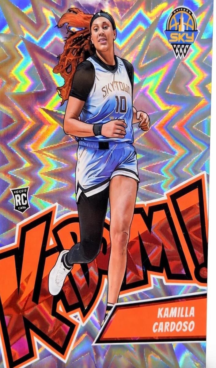 2024 Panini Rookie Royalty WNBA Basketball Kamilla Cardoso #3 PSA 10