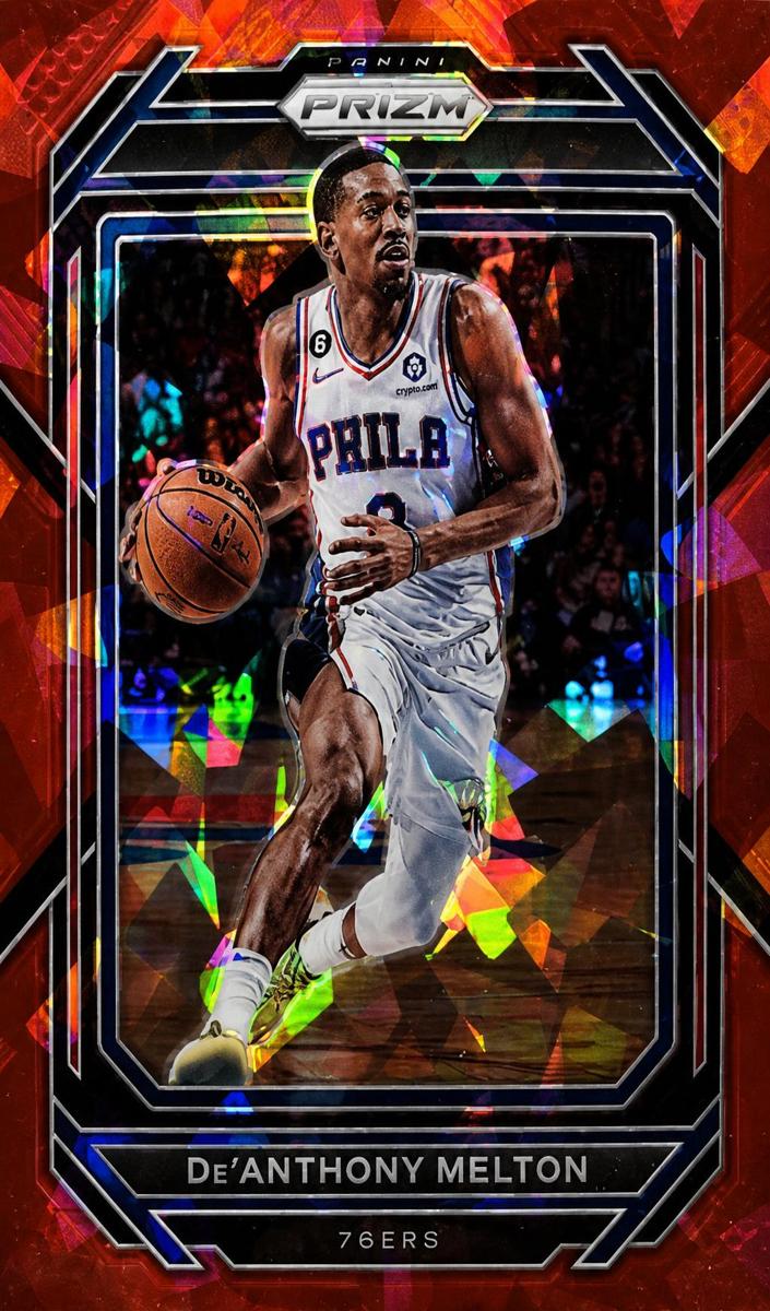 2022 Panini Prizm Basketball Red Ice De'Anthony Melton #36